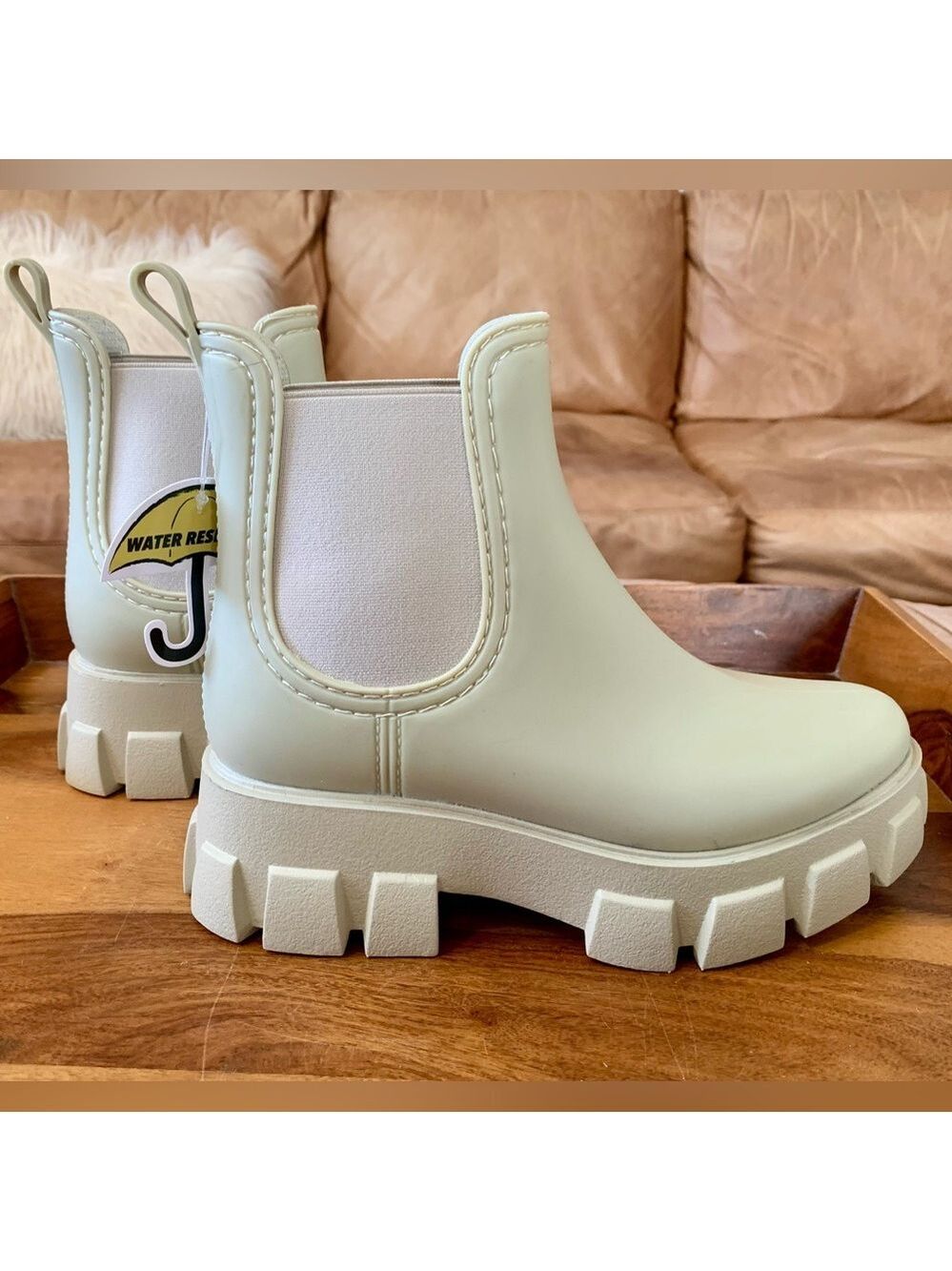 JEFFREY CAMPBELL Chelsea Rain Boots